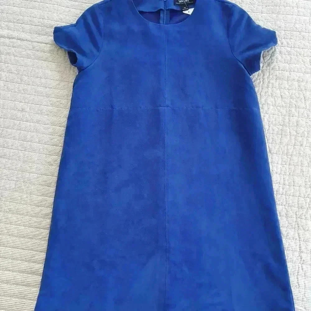 Lulus faux suede mini dress - Picture 4 of 4